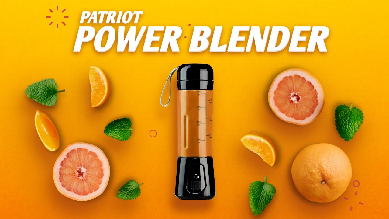 Video showing the Patriot Power Blender