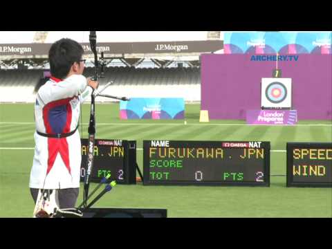 Takaharu Furukawa v Mohamad Khairul Anuar – recurve men quarterfinal |London 2012 Olympic Test Event