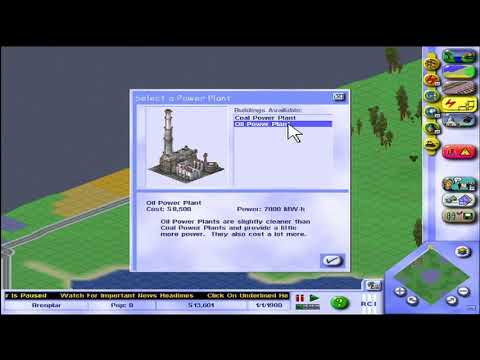 Simcity 3000 Unlimited: Rise and Fall of Brenplar -Baritone Transgirl Gaming