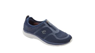 easy spirit Glossy ZipUp Walking Shoe