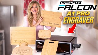 Laser Engraving Machine Creality Falcon A1 Pro Review | Operation Instructions with Assembly