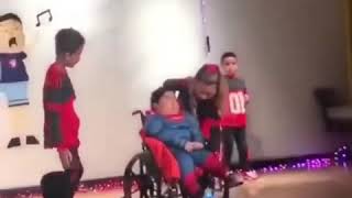 Cover art for disabled kid sings at talent show YOU WONT BELIEVE WHAT HAPPENS NEXT!