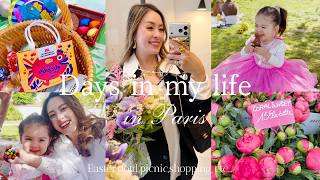 《パリ日常vlog🇫🇷》イースターの休日、OOTD、お買い物、ピクニック🌷🐣