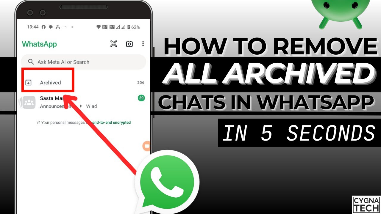 🗂️ How to Remove ALL Archived Chats in WhatsApp + Unarchive Chats (2025 Guide)