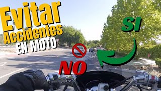 Cómo EVITAR ACCIDENTES en MOTO: TRUCOS y CONSEJOS para ir más seguro