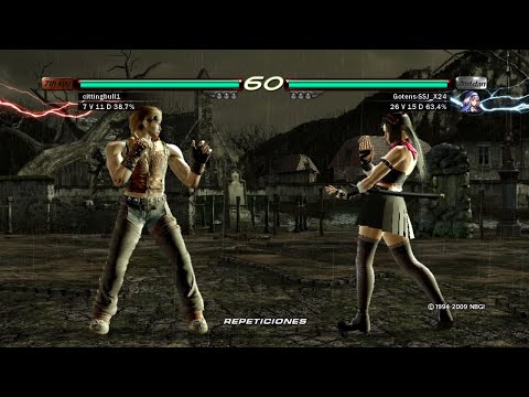 Lili vs Hwoarang - Tekken 6 ( Uchiha x24 ) Gameplay Online  PS3