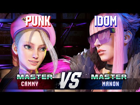 SF6 ▰ PUNK (Cammy) vs IDOM (Manon) ▰ High Level Gameplay