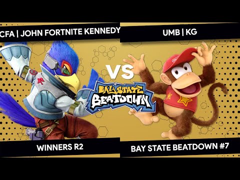 Bay State Beatdown #7 - CFA | John Fortnite Kennedy (Falco) vs UMB | KG (Diddy) - Winners R2