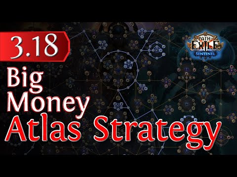 Big Loot Atlas Passive Strategy for Expedition & Blight | Path of Exile 3.18 Sentinel