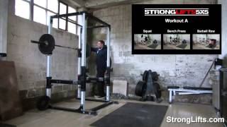 StrongLifts 5x5 Workout B: FULL Video (Official)