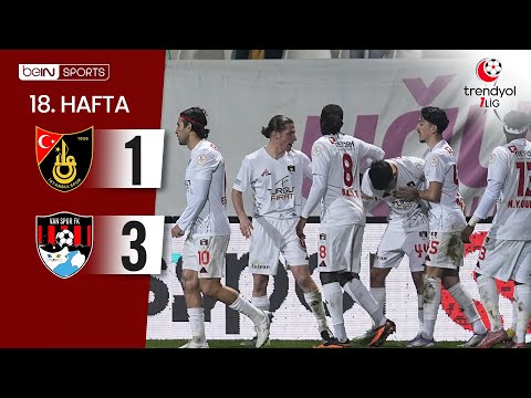 İstanbulspor (1-3) Van Spor | 18. Hafta Maç ÖZETİ | Trendyol 1. Lig - 2025/26