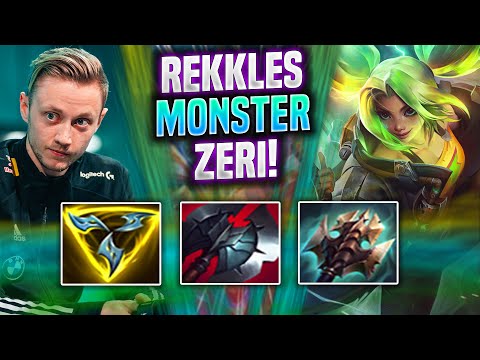 REKKLES IS A MONSTER WITH ZERI! - KC Rekkles Plays Zeri ADC vs Zeri! | Season 2022