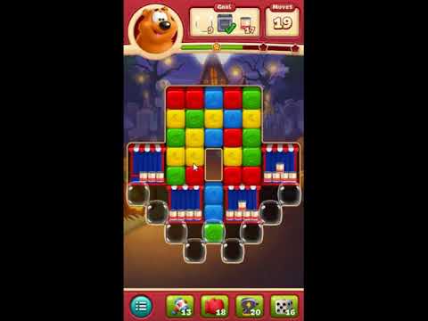 Toon Blast Level 684 - NO BOOSTERS 🐻🐺🐱 | SKILLGAMING ✔️