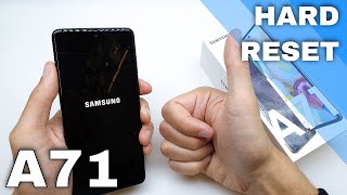 How to Hard Reset SAMSUNG Galaxy A71 bypass screen lock