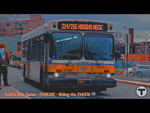 Tsunami Twin Tribute | Yoshi's Ride Series {S9-E28} - Riding the 214/216 🚌 - {MBTA}