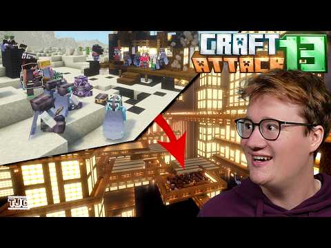 The entirety of Craft Attack 13 reacts to the music in Infinity Castle.