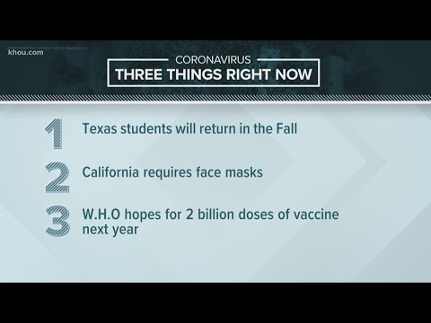 Coronavirus headlines for Friday, June 19, 2020