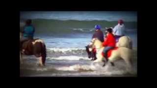 preview picture of video 'Kilotteran Equitation Centre Summer Camp Beach Ride 2006'