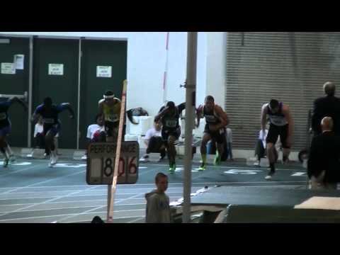 2A Boys 60m Dash Prelims Heat 1 - Illinois Top Times 2014
