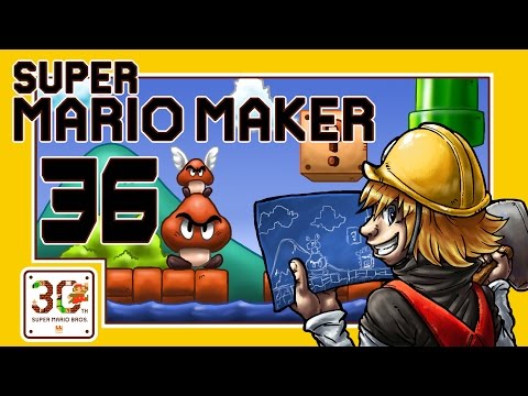 Let's Play Super Mario Maker [German][Blind][#36] - Ist mir zu eng!