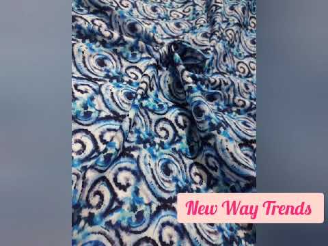 Japan Satin Digital Print Fabric
