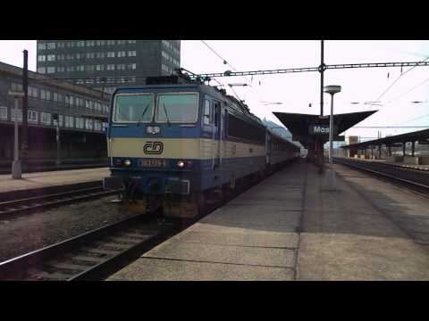 Odjezd vlaku R 609 Svatava (ČD 363.129) - Most, 8. 4. 2013