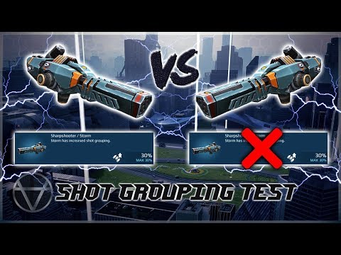 [WR] 🔥 Storm With VS Without SHARPSHOOTER Perk - Detailed Test | War Robots