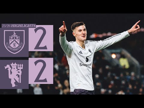 Sesko Double ⚽️⚽️ | Burnley v Man Utd | Highlights