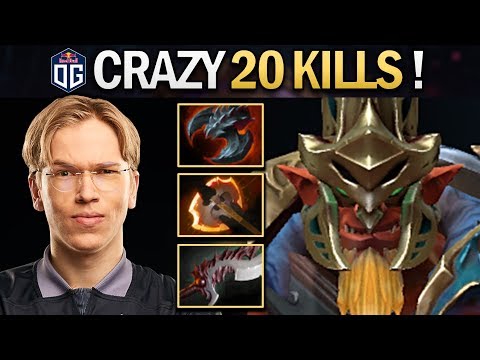 OG.TOPSON TROLL WARLORD WITH 20 KILLS - DOTA 2 7.24 GAMEPLAY