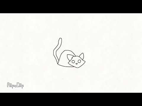 when you accidentally step on a cat's tail // animation
