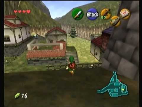 Zelda Ocarina Of Time - 100% Walkthrough part 5 ANJU'S KFC