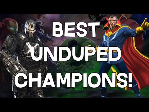 Best Unduped Champions! - Marvel Contest of Champions