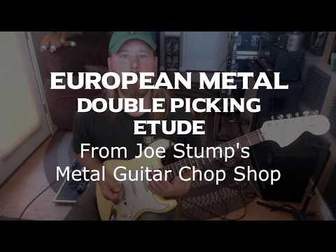 European Metal Double Picking Etude