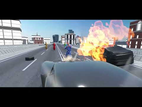 Flying Bat Robot Car Transform Simulator - Thunder Bat Robot Car Games 2024 | Gameplay 1920 x 1080