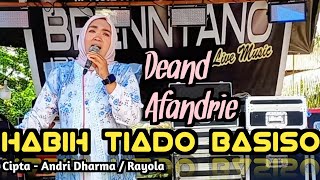 Download lagu RAYOLA - HABIH TIADO BASISO (COVER) DEAND AFANDRIE - LAGU MINANG || OZA NICKOLA mp3