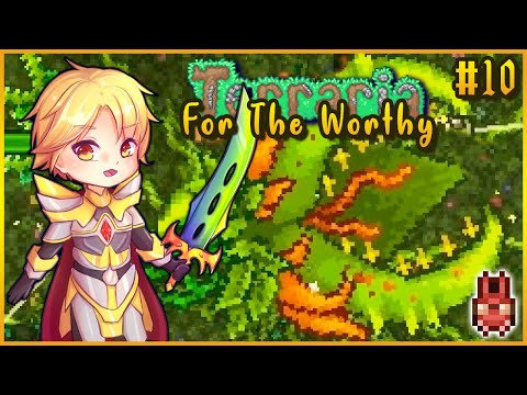 PLANTERA Z ARMIĄ HACZYKÓW - Terraria 1.4.1: For The Worthy #10 [Master Mode]