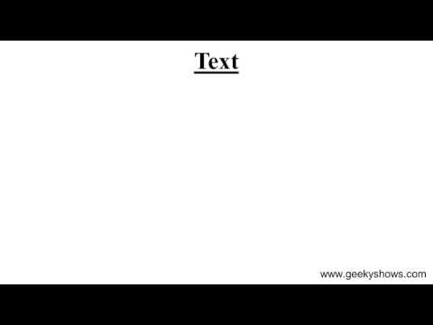 Text Property in CSS Hindi
