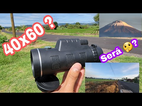 Monocular 40x60 | Unboxing y Review.