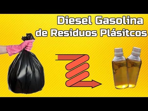 Cómo hacer Combustible de Plástico CASERO 😱♻️