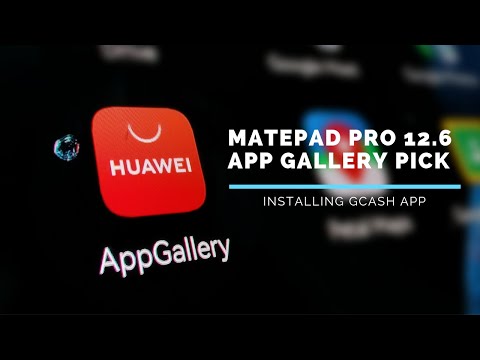 MATEPAD PRO 12.6 installing apps (GCASH)