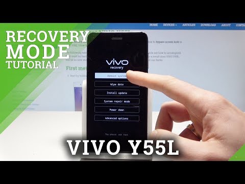How to Enter Recovery Mode on VIVO Y55L - Open Recovery Menu.