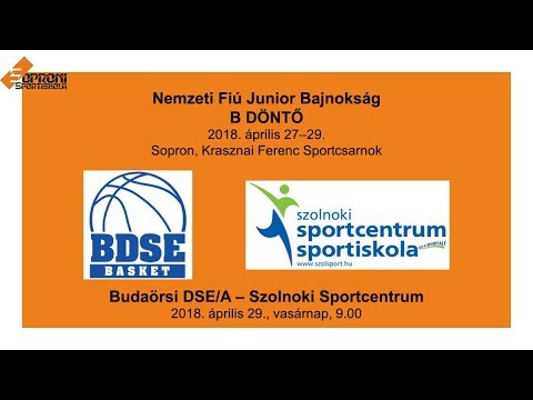 2018.04.29. U18 Budaörsi DSE/A – Szolnoki Sportcentrum