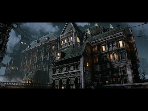 VICTORIAN ERA AMBIENCE - Soft Rain & Thunder, Horse Carriage, Bell & Crow Sounds