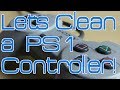 How To Open Clean A PlayStation 1 Controller Fix Sticky Buttons