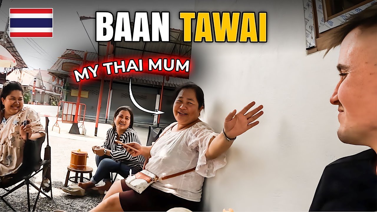 Join a traveler as they explore the enchanting Baan Tawai Village in this captivating video.
