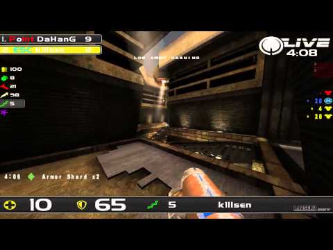 DaHanG vs k1llsen - DreamHack Winter 2013 Group B Round 4 (Quake Live VOD)