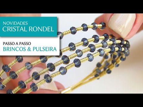 Novas Contas de Cristais Facetados para Montagem de Semi Joias - Pedra Mística