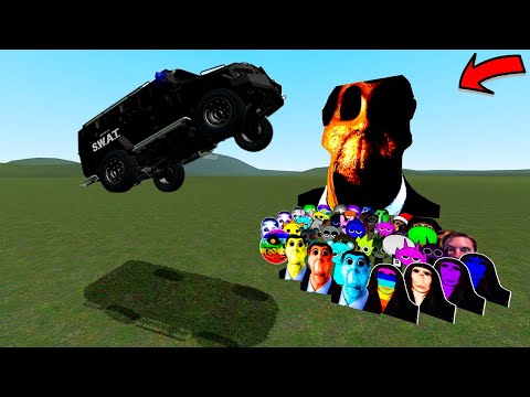 Obunga Nexbots Nicos Vs Cars (Part 2) in Garry's Mod COMPILATION 3