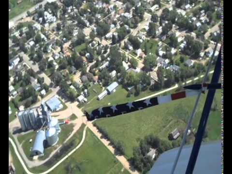 American Barnstormers fly high above rural South Dakota