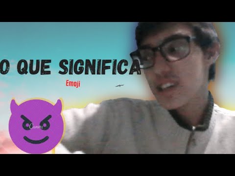 O QUE SIGNIFICA O EMOJI DO DIABINHO?